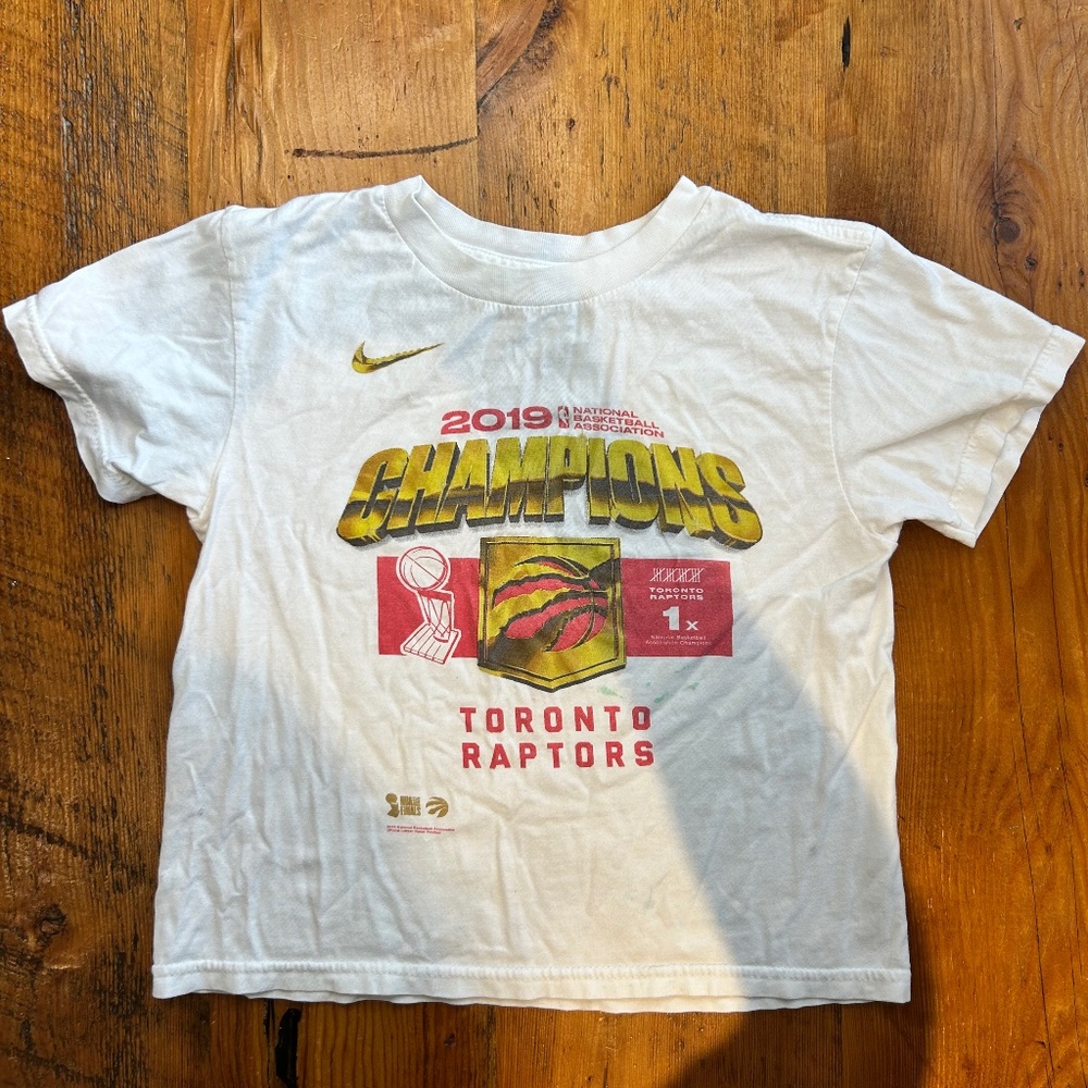 Toronto Raptors 2019 Championship T-Shirt - Size 6